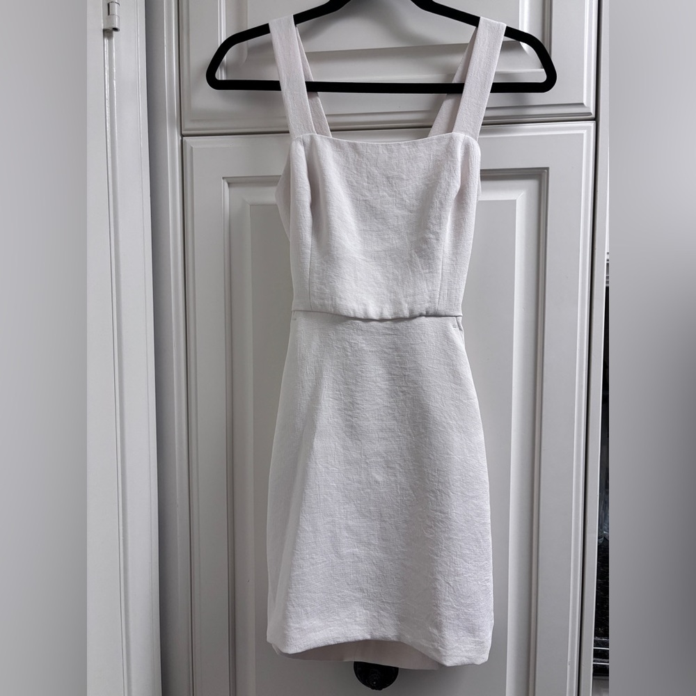 Aritzia Light Birch Aperature Tie-Back Dress Size 00/XXS